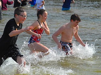 Polar Ice Plunge for PACA fundraiser in Page County