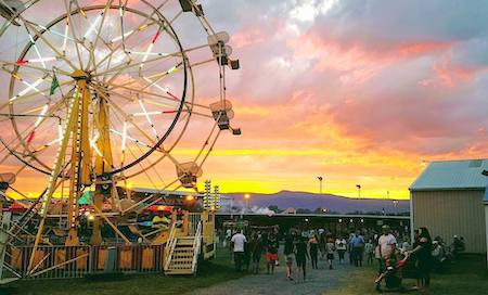 Page Valley Fair-sunset