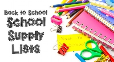School supply list
