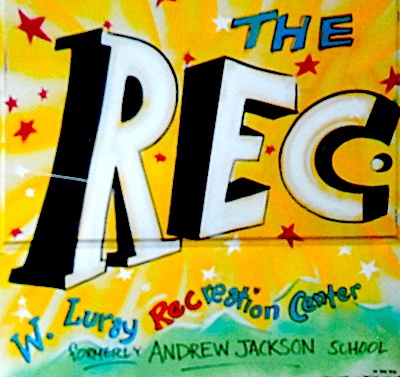 West Luray Rec Center-sign