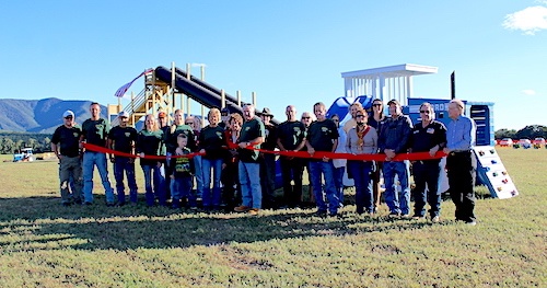 Fairview Fun Farms Ribbon cutting