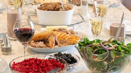 Thanksgiving meal