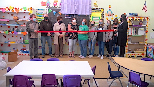 Hoppy Polliewogs-ribbon cutting 03-19-21