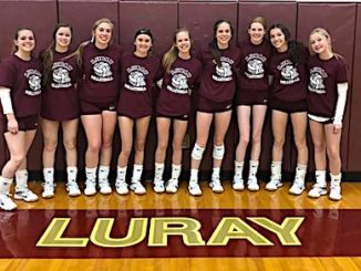 LHS volleyball team 2021