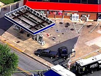 Luray shooting scene arial