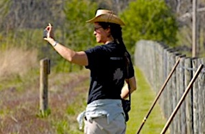 Chris Anderson tree planting