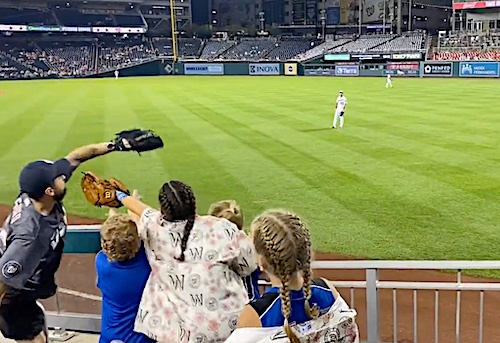 Shenandoah All-Stars at Nats game
