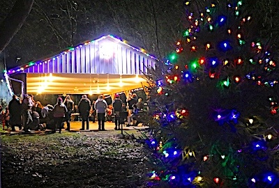 Shenandoah tree lighting