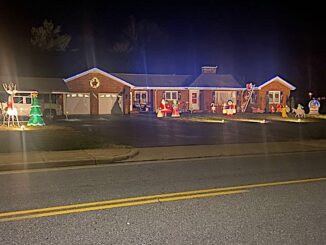 Christmas decorating