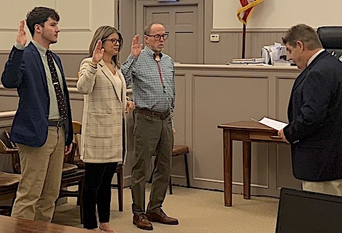 Luray Council sewar-in