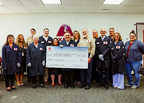 Laurel Ridge_STEM donation