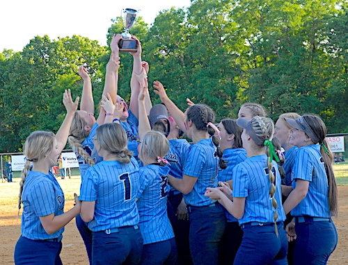 Page softball wins Bull Run District title 2023