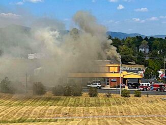 Quality Inn fire on West Main