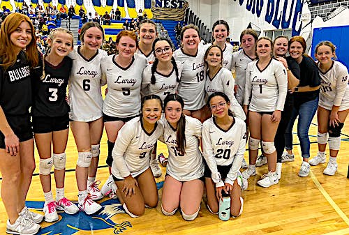 JV volleyball district champs