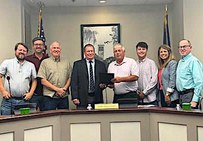 Luray Council with Lynn Mathews