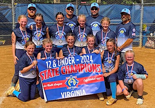 Shenandoah Recreation League 12U softball all stars