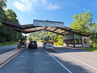 Shenandoah National Park entrance station